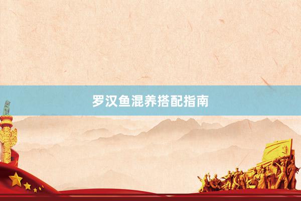罗汉鱼混养搭配指南
